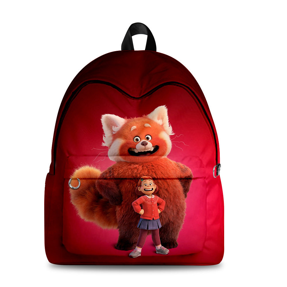 Turning Red Full Printed Backpack - mihoodie