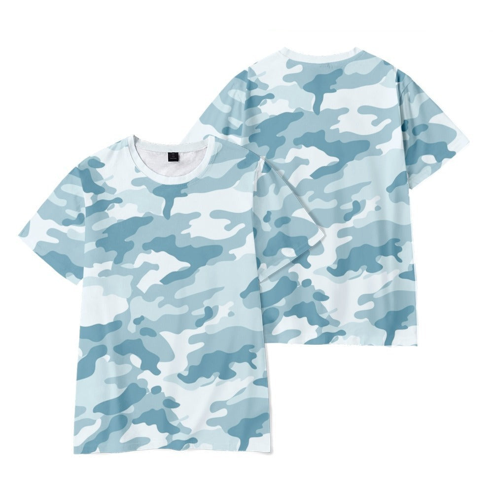 Camouflage　T-shirt 2022 summer - mihoodie
