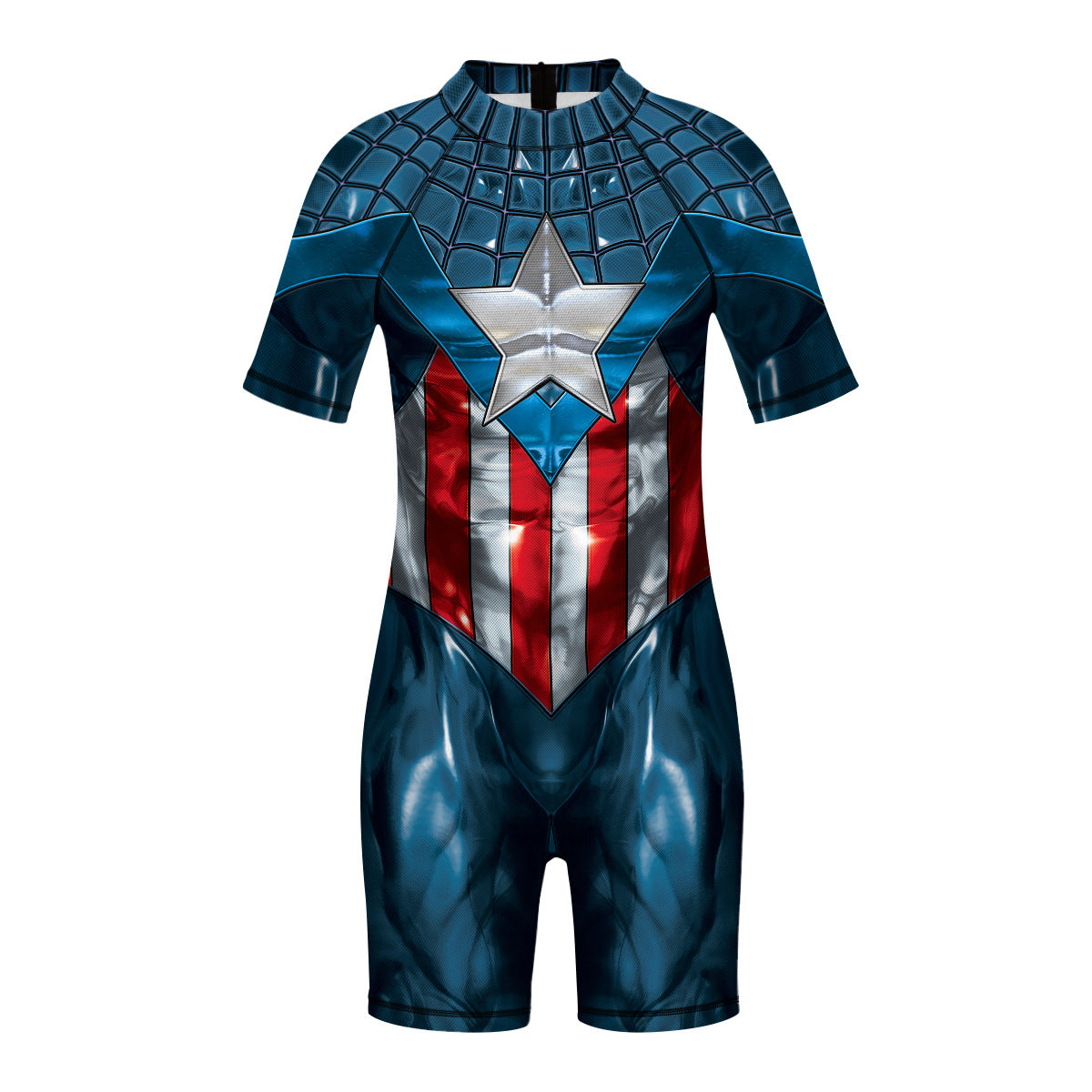 Kids Captain America One-piece Swimsuit - mihoodie