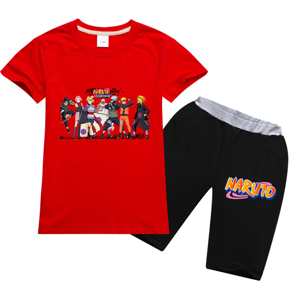 Kids Naruto Shippuden  Shorts Set - mihoodie