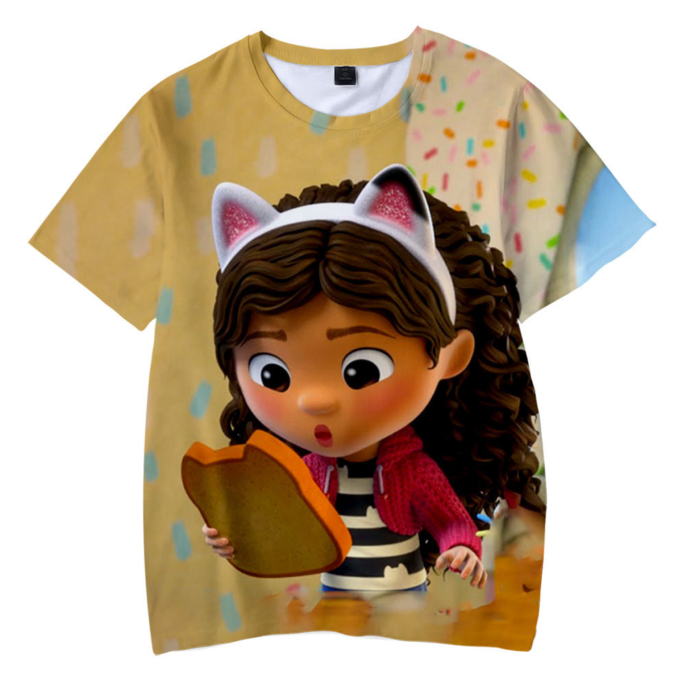 Kids Gabby's Dollhouse T-shirt - mihoodie