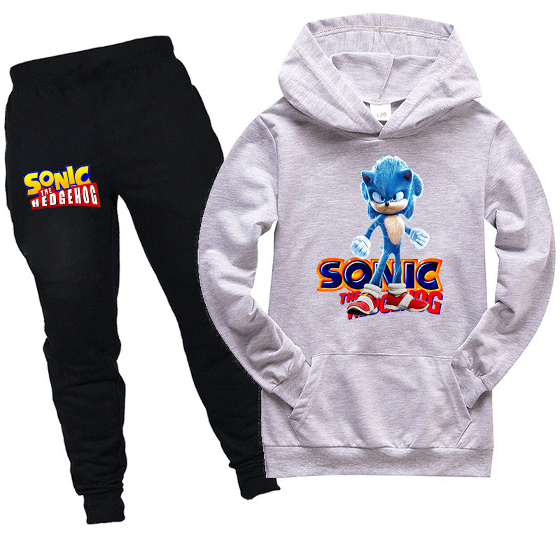 Kids Sonic the Hedgehog 2020 Casual Hooded shirt Tracksuit - mihoodie