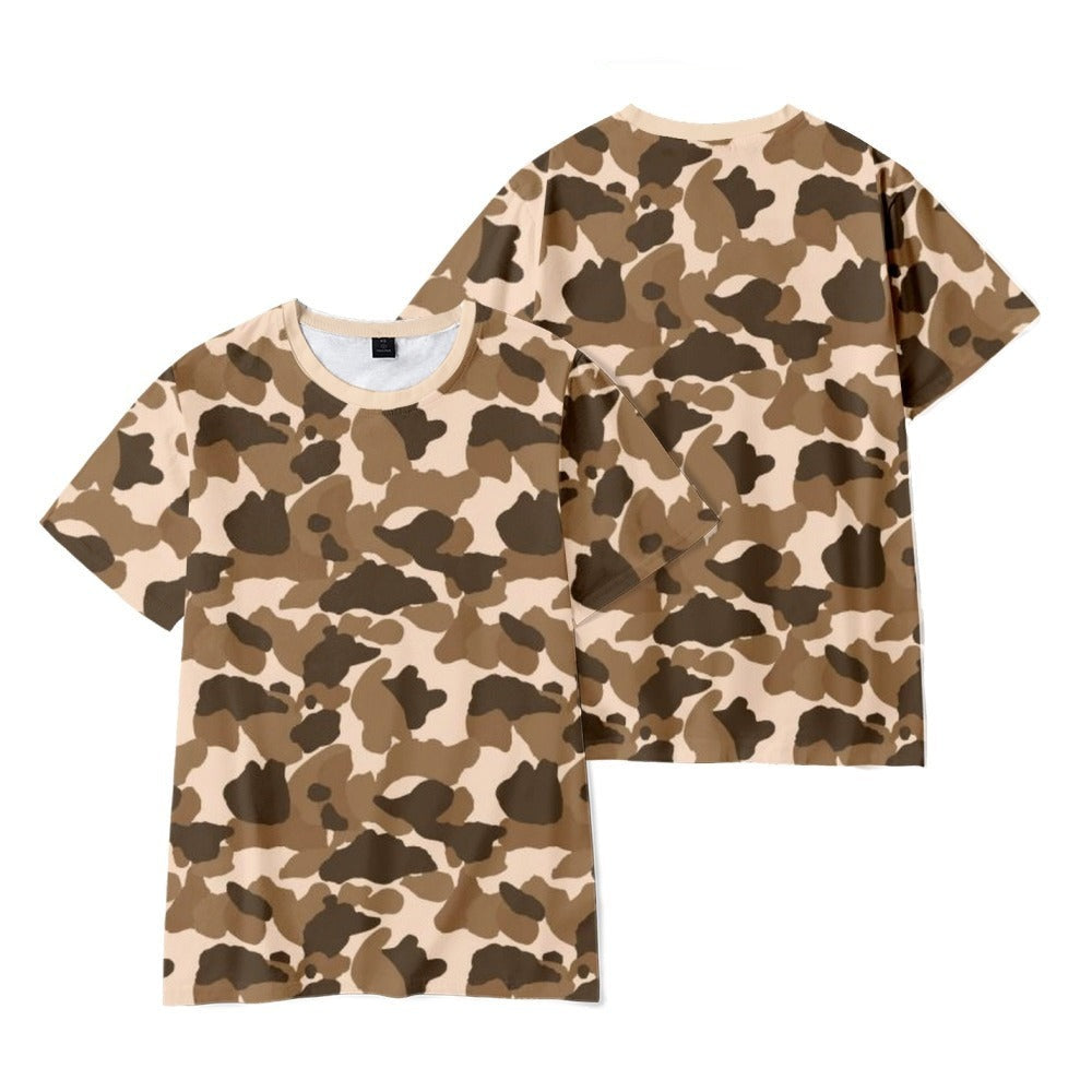 Camouflage　T-shirt 2022 summer - mihoodie