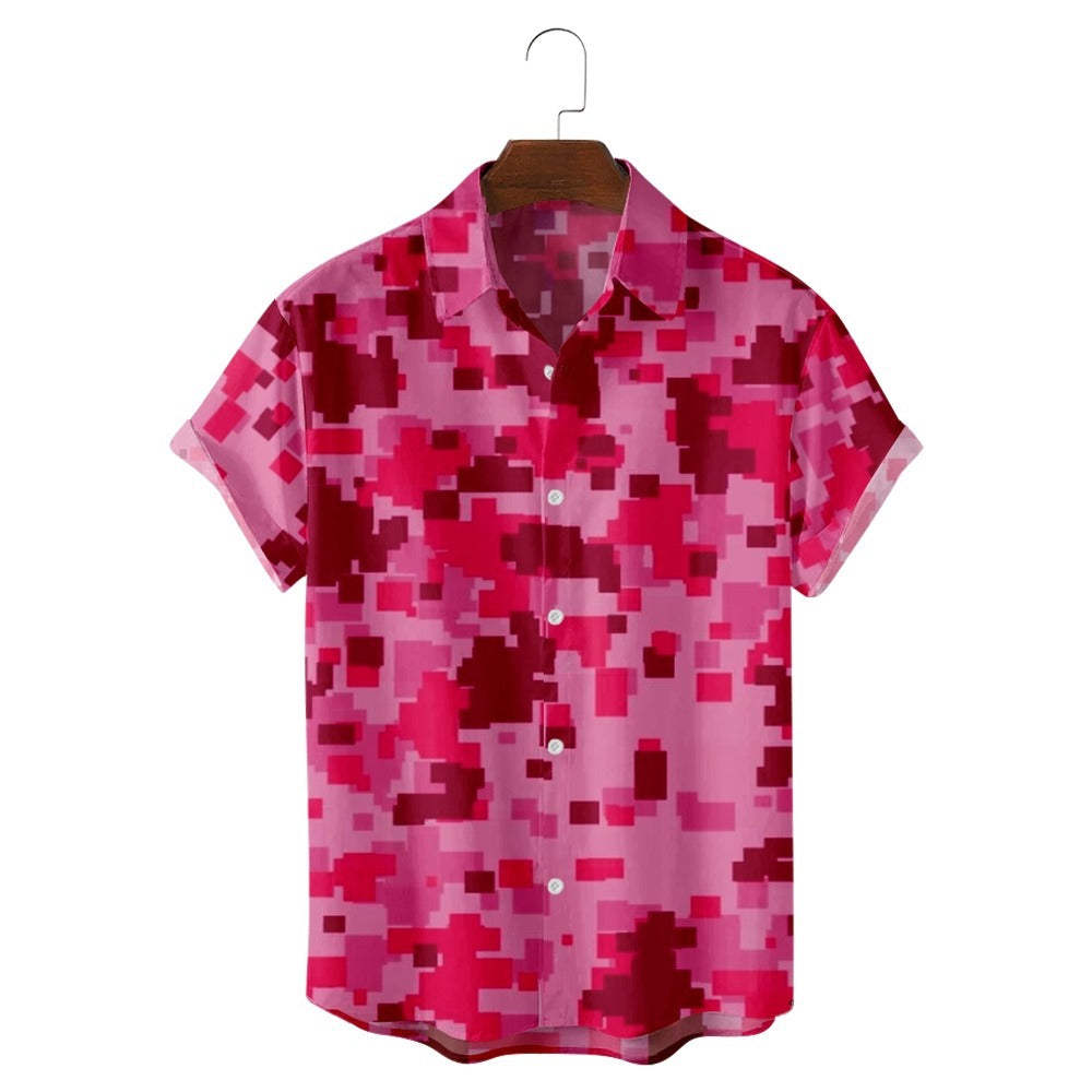 Pixel Block　Shirt - mihoodie