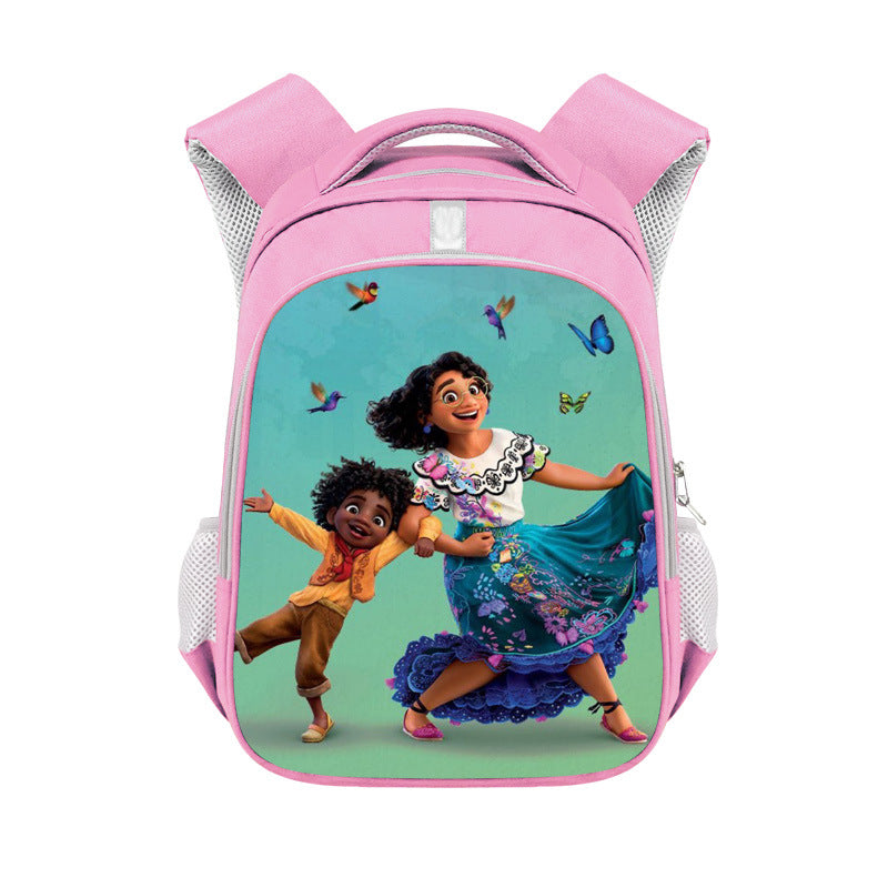 Encanto Mirabel Pink Backpack Girls School Bag - mihoodie