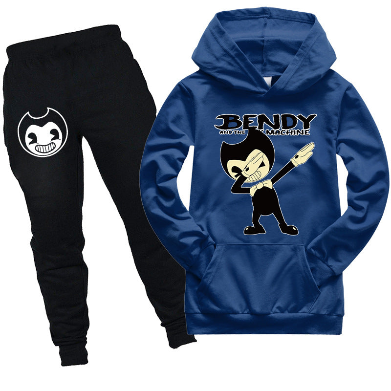 Kids Bendy and the Ink Machine  Hooded shirt and pants - mihoodie