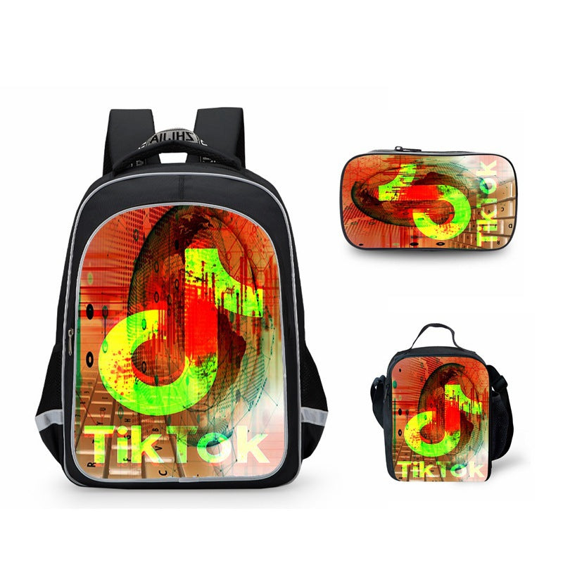 Kids Tik Tok Backpack 3pcs - mihoodie