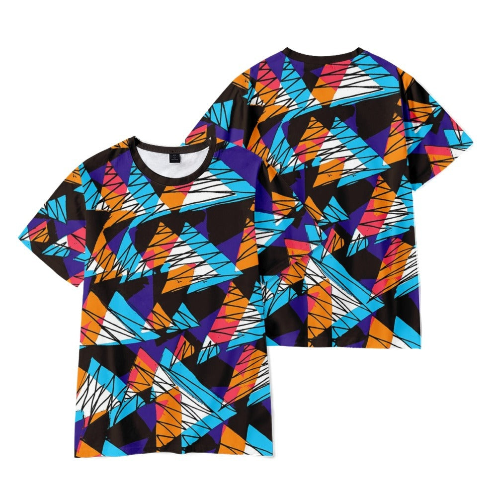Triangle Graffiti T-Shirt - mihoodie