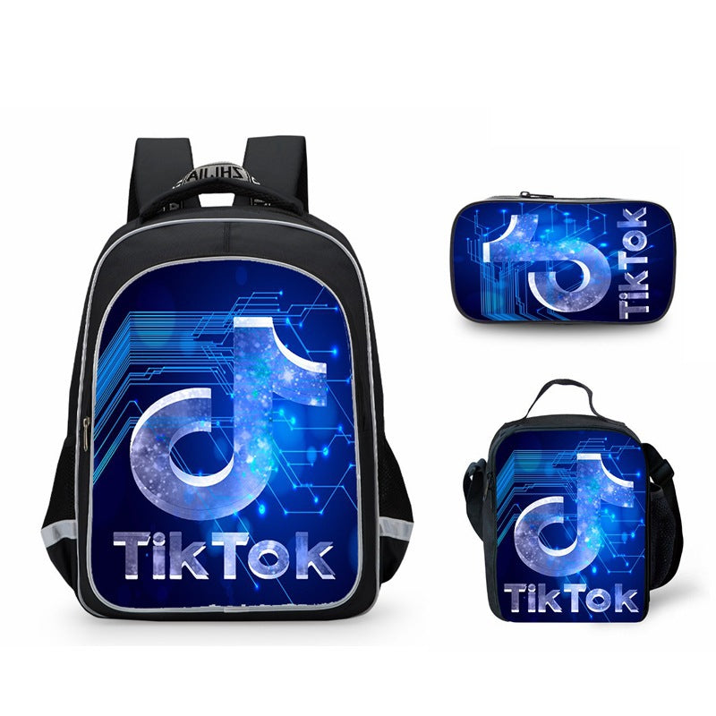 Kids Tik Tok Backpack 3pcs - mihoodie