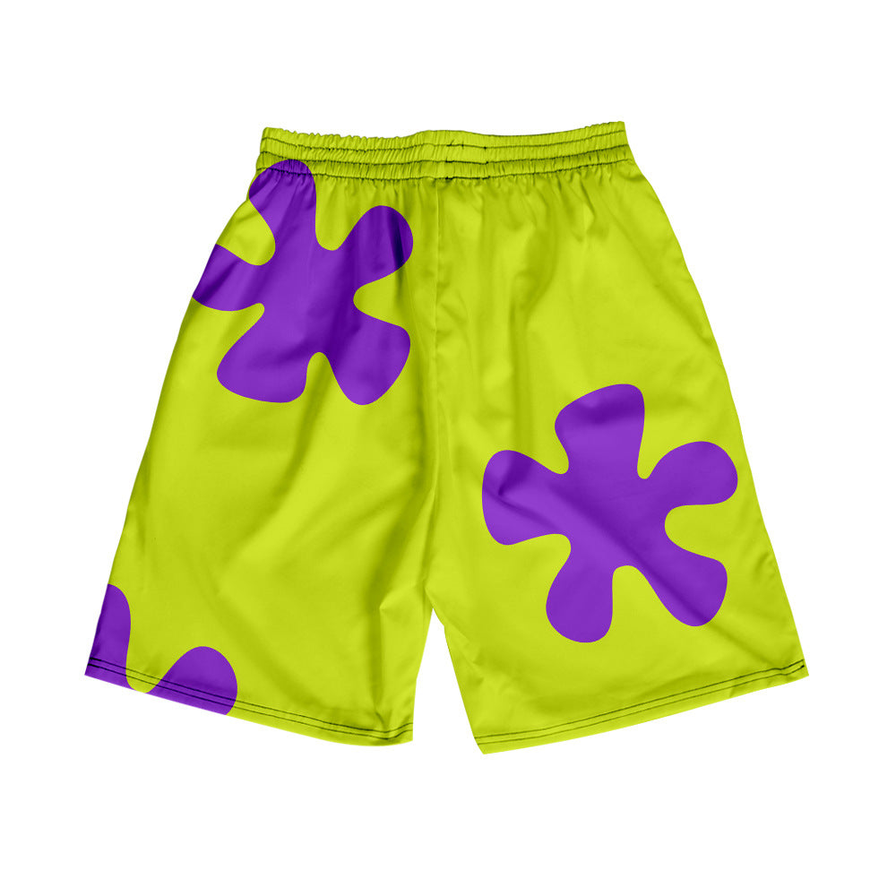 Kids Patrick Star Casual Beach Shorts - mihoodie