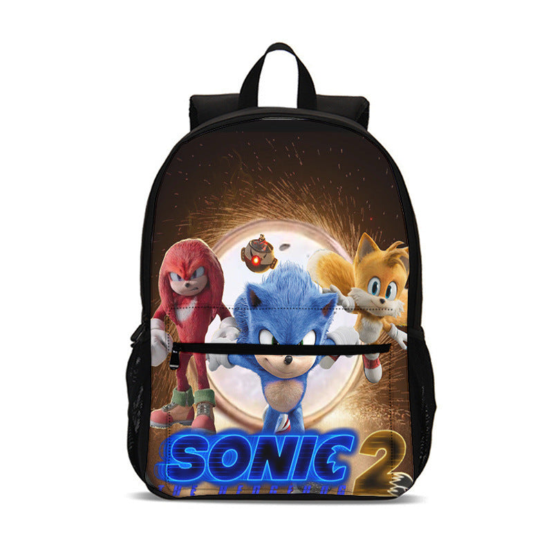 sonic the hedgehog Book Bag  Large  Backpack - mihoodie