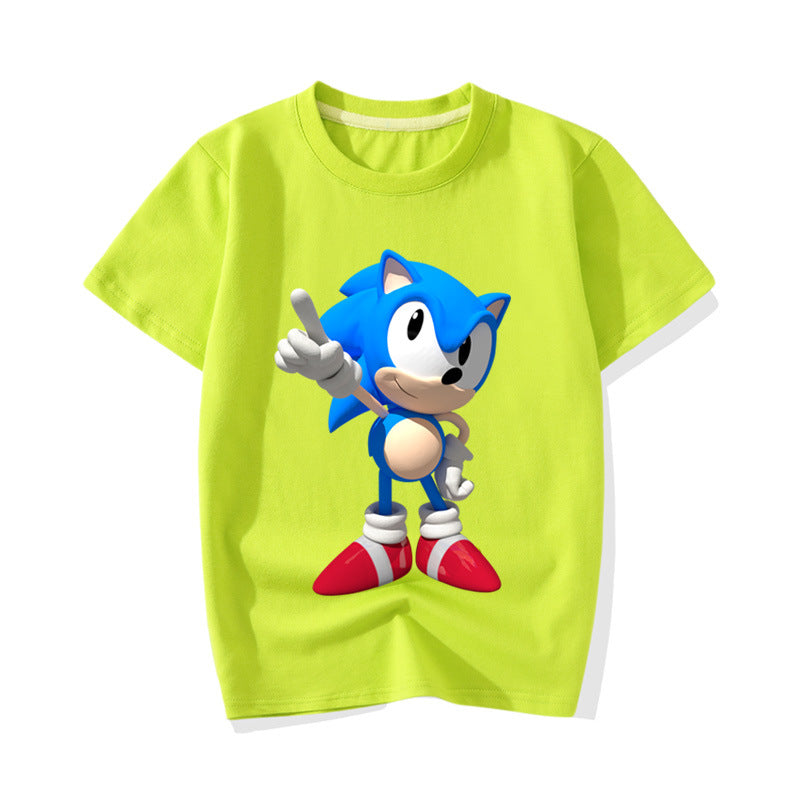 Kids Classic Sonic The Hedgehog Dab T-shirt - mihoodie