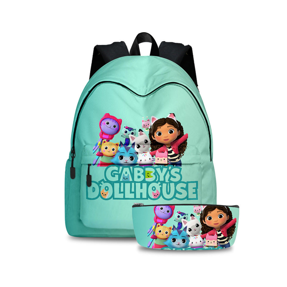 Kids Gabby's Dollhouse Backpack - mihoodie