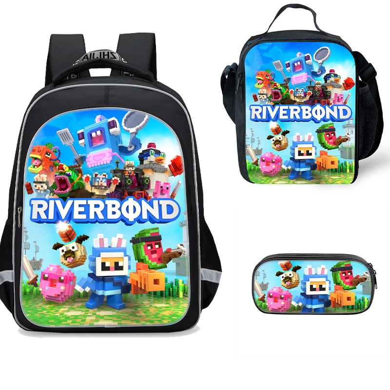 River bond Backpack Lunch Bag Pencil Case - nfgoods