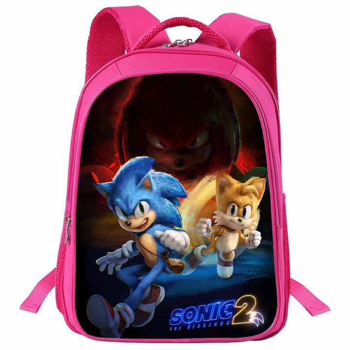 Sonic the Hedgehog Pink Backpack - nfgoods