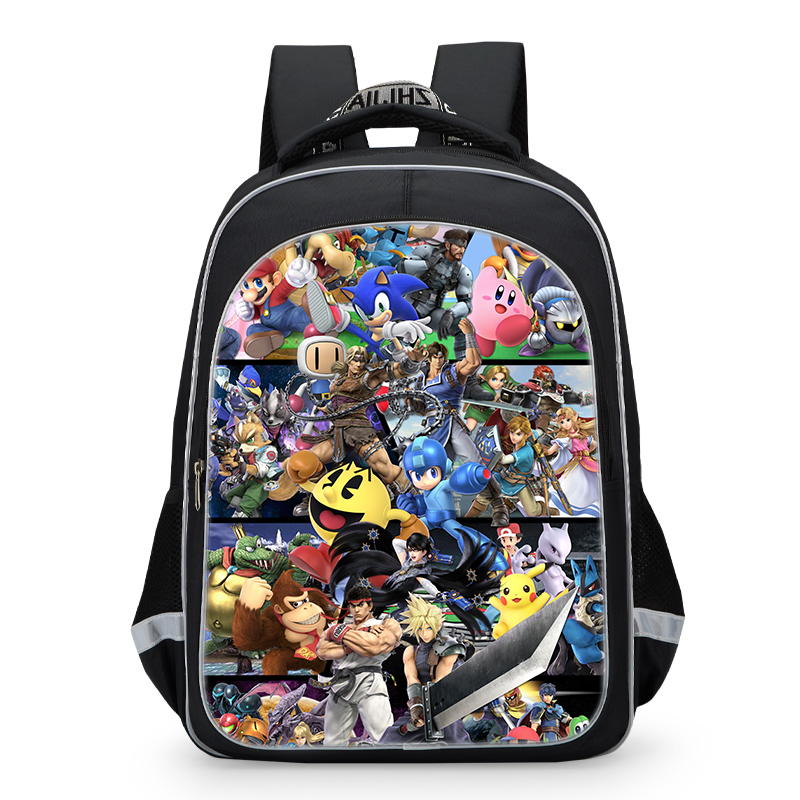 Super Smash School Backpack - mihoodie