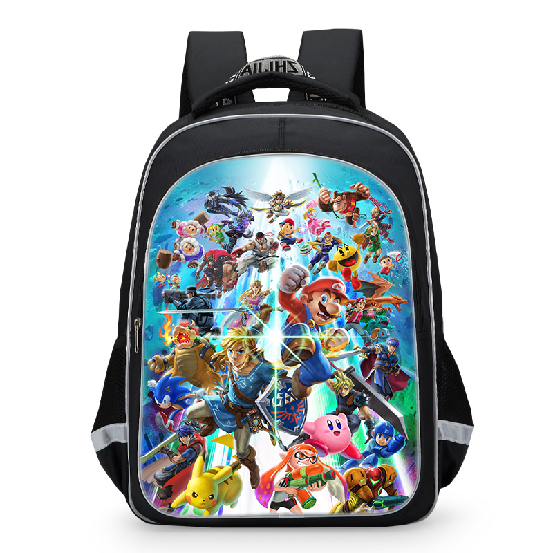 Super Smash School Backpack - mihoodie