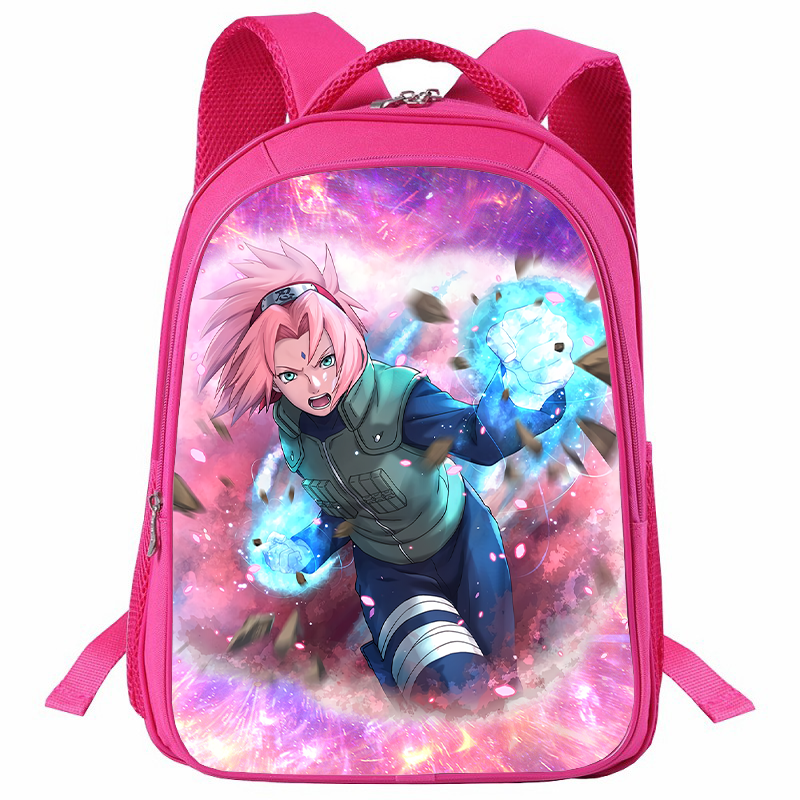 Haruno Sakura Pink School Bag Girls Backpack - mihoodie