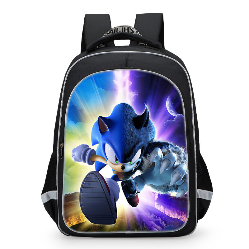 Sonic The Hedgehog  Reflective strip Backpack - nfgoods