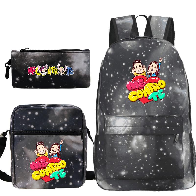 Casual Me contro Te Bookbags School Backpack Laptop Schoolbag for Teens Boys Girls School - mihoodie