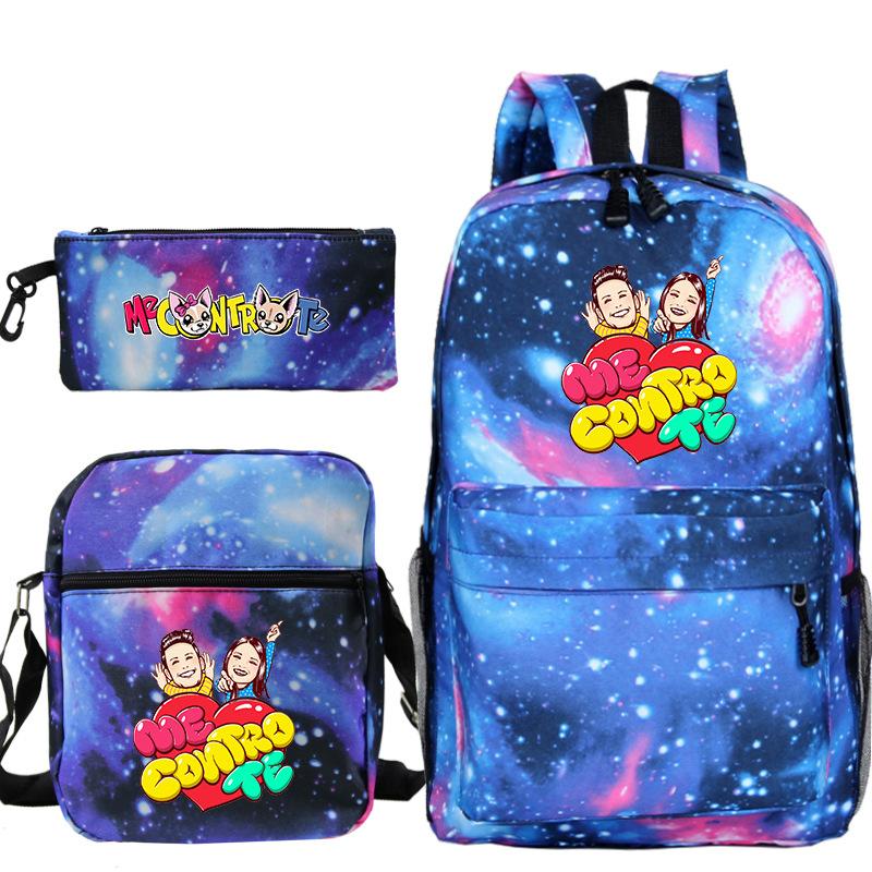 Casual Me contro Te Bookbags School Backpack Laptop Schoolbag for Teens Boys Girls School - mihoodie