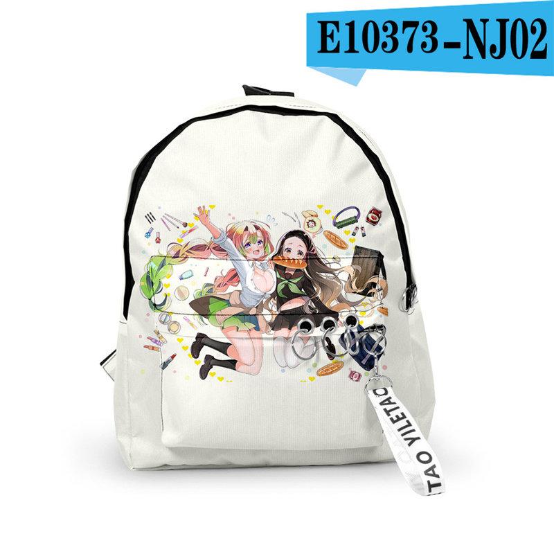 Fashion Demon Slyaer 3D Cool Guimie Printed School Backpack  for Kids Girls Boys - mihoodie