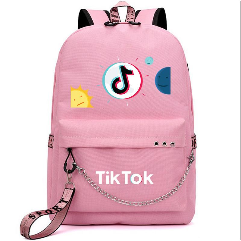 Tik Tok Sun Moon Backpack for Men Travel Hiking Laptop Backpack for Women School Boys and Girls Bag Student - mihoodie