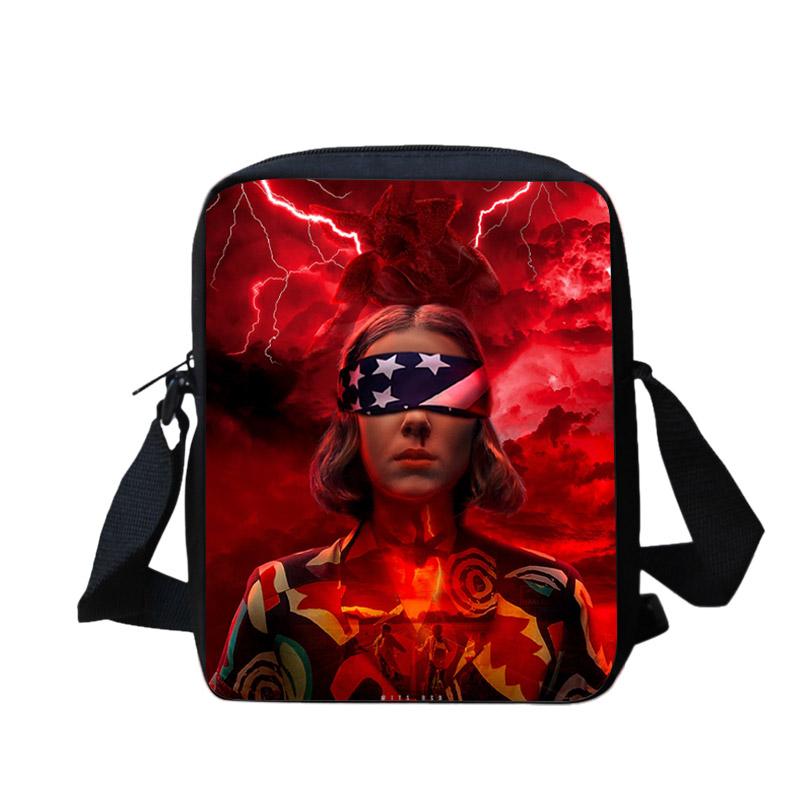 Casual Stylish 3D Stranger things School Backpack for Girls Boys,Water Resistant Durable Casual Bookbag for Students - mihoodie