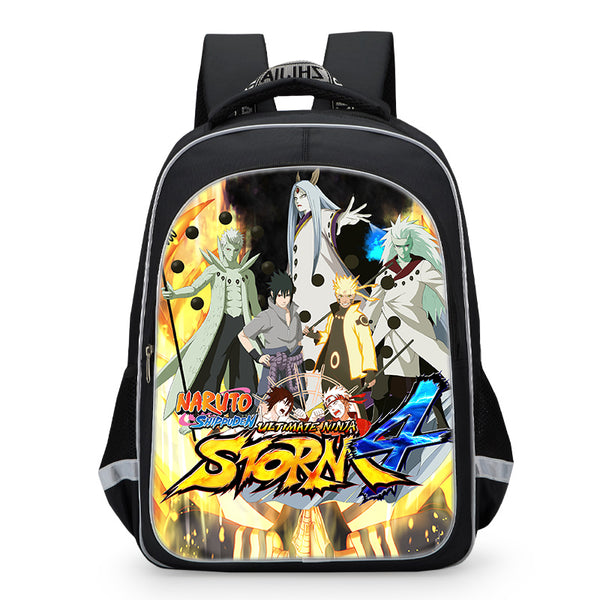 naruto shippuden ultimate ninja storm 4   School Bag  Lunch Bag Pencil Case - mihoodie