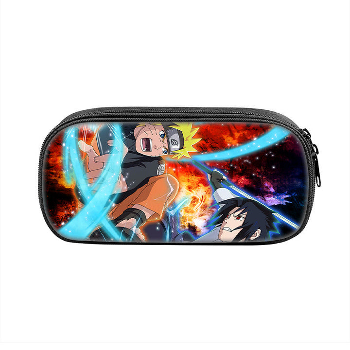 Naruto Vs Sasuke  School bag Lunch bag pencil case - nfgoods