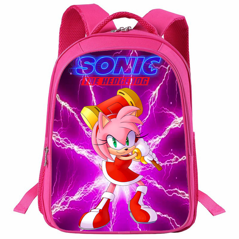 Pink Amy Sonic Backpack Lunch Bag Pencil Case - nfgoods