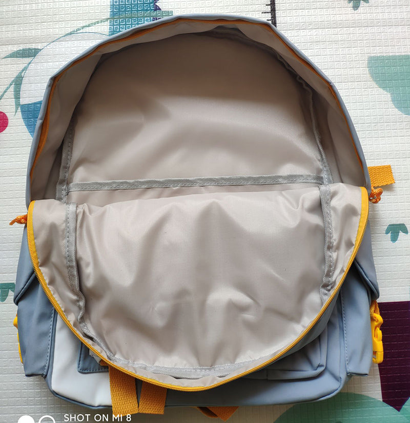 Jsvery 2022 Kawaii Fashion Women Backpack Leisure Girl Travel Bagpack Cute School Bag for College Waterproof Female Laptop Mochila - mihoodie