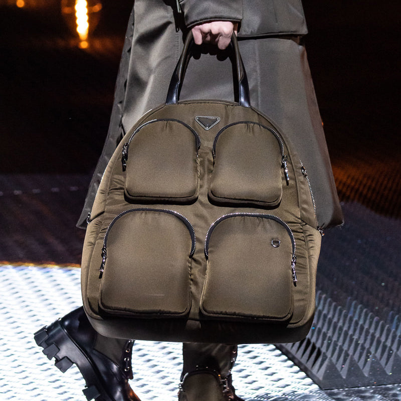 Jsvery designer brands nylon padded backpacks for women Multi-pocket Lady Handbags Large Tote Luxury down cotton back packs 2022 Winter - mihoodie