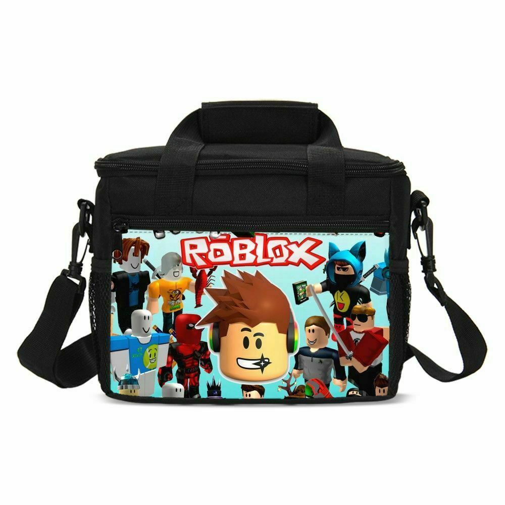 Roblox 3D Student Stylish Unisex Daypack for Boys Girls School Book Bags 4PCS - mihoodie
