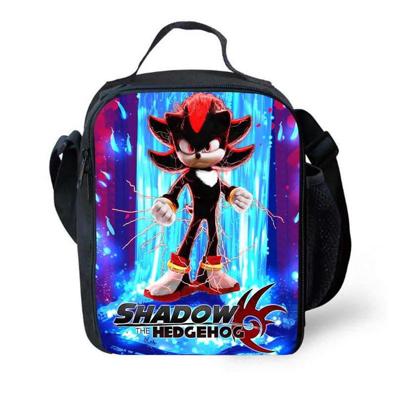 Shadow Sonic School Bag Lunch Bag Pencil Case - mihoodie