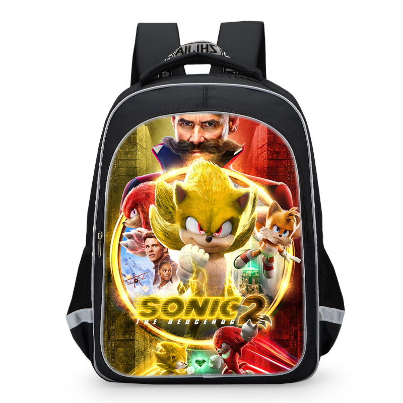 Super Sonic School Bag Lunch Bag Pencil Case - mihoodie